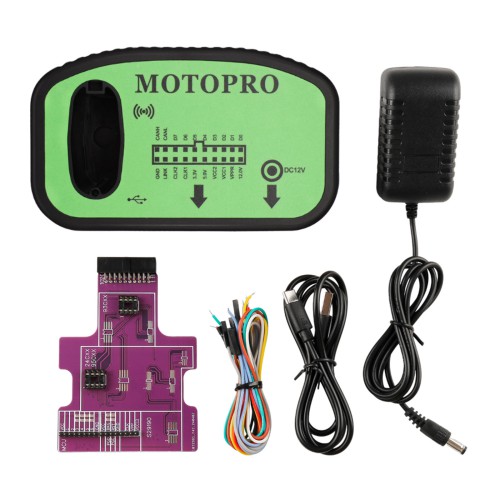 MOTOPRO PC-based Motorcycle Diagnostic Tool Supports Transponder Read/write, PIN Code Calculation, Key Programming