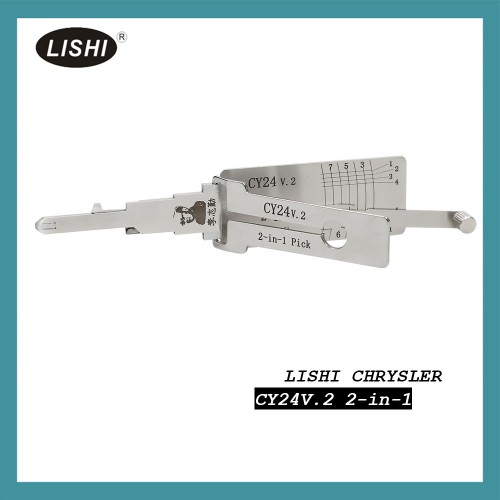 LISHI CHRYSLER CY24 2-in-1 Auto Pick and Decoder