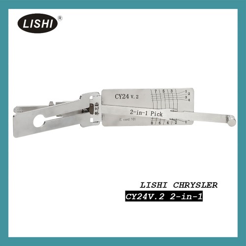 LISHI CHRYSLER CY24 2-in-1 Auto Pick and Decoder