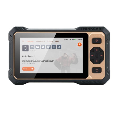 THINKCAR THINKSCAN 662 Diagnostic Scanner, Supports CAN FD & Auto VIN, 12 Reset Functions,  28+ Languages, 4 Major Systems Diagnoses