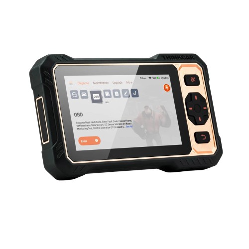 THINKCAR THINKSCAN 662 Diagnostic Scanner, Supports CAN FD & Auto VIN, 12 Reset Functions,  28+ Languages, 4 Major Systems Diagnoses