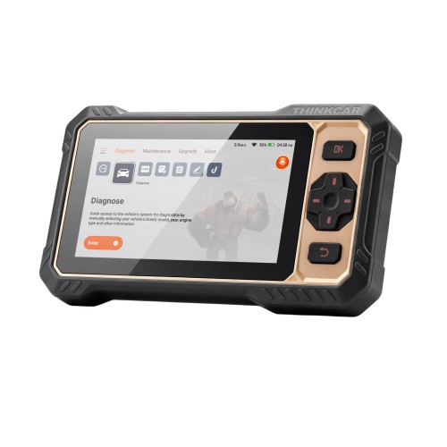 THINKCAR THINKSCAN 662 Diagnostic Scanner, Supports CAN FD & Auto VIN, 12 Reset Functions,  28+ Languages, 4 Major Systems Diagnoses