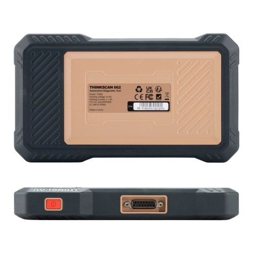 THINKCAR THINKSCAN 662 Diagnostic Scanner, Supports CAN FD & Auto VIN, 12 Reset Functions,  28+ Languages, 4 Major Systems Diagnoses