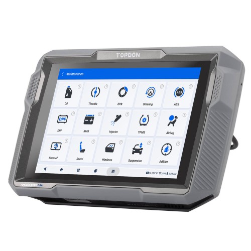 TOPDON UltraDiag 8-Inch Key Programming & Scan Tool Support 30 Reset Functions Bi-directional Control 100+ Vehicle Coverage