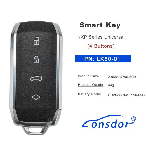 LONSDOR LK50-01 NXP Series Universal Smart Key 4 Buttons