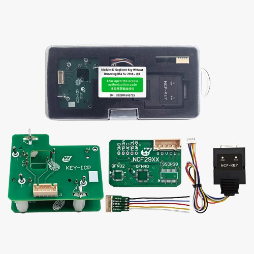 YANHUA ACDP Module 47: 2018+ JLR Duplicate Key Without Removing RFA with Authorization Activation