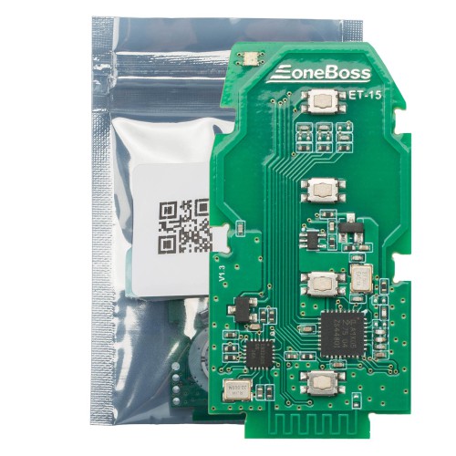 EONEBOSS ET15 Bluetooth Smart Key 4 Buttons 4A(AA, BA) PCB Key Board Only
