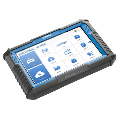 TOPDON Phoenix XLink Diagnostic Tool with Bi-Directional Control, ECU Programming, CAN-FD, DoIP, 41+ Services & Full-System Scanning