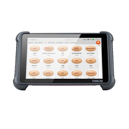 THINKCAR THINKSCAN 689BT PRO Bluetooth Diagnostic Scanner with AI Function, Supports CANFD & DOIP & J2534, 35 Resets,Topology Mapping, ECU Coding