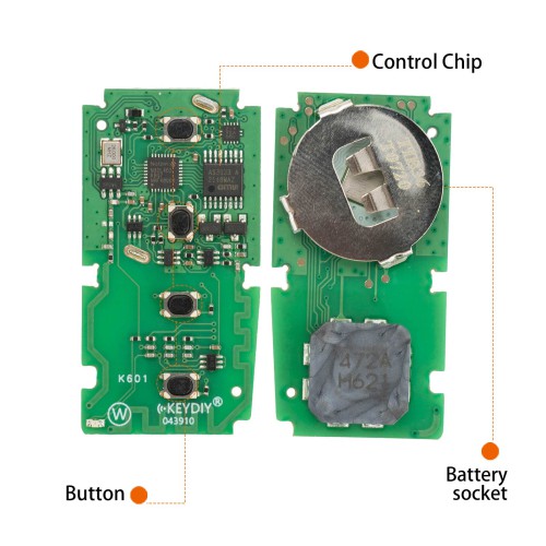 KEYDIY TIB36-4 Universal Smart Remote Key 4 Buttons