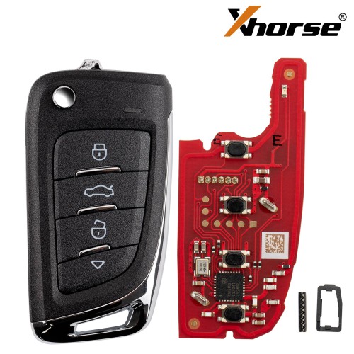 XHORSE XKM820EN M8 Flat Style 2nd Generation Wired Key Remote 5pcs/Lot