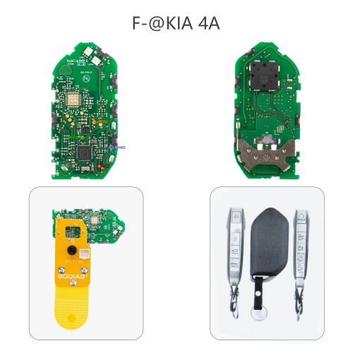 GODIAG Solderfree 7-in-1 5C/ 5D Encrypted Key Programming Adapter Kit Used with the 14-in-1 Adapter Kit for JLR/Ford/GM/Nissan/Hyundai/Kia