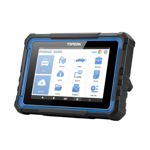TOPDON Phoenix Nano Supports CAN-FD & DOIP Protocols Full System Diagnostics