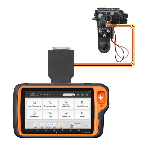 GODIAG  BCP U KEY BDC2 BDC3 14-in-1 Adapter Kit for  5C/ 5D Encrypted Key Programming & Matching Supports KEY TOOL PLUS/IM608/KD-MAX/KYDZ Tablets