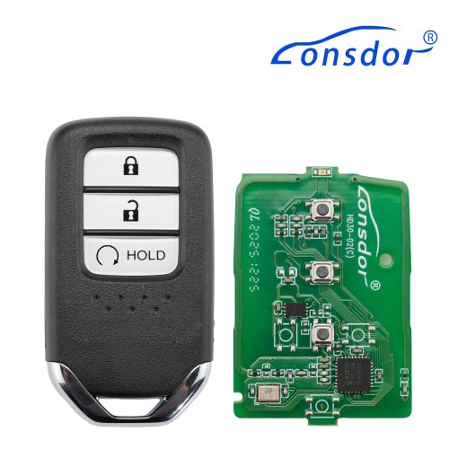 Lonsdor HD30-0H HD30 Smart Key 3 Buttons for Honda Supports ID46 ID47 ID4A
