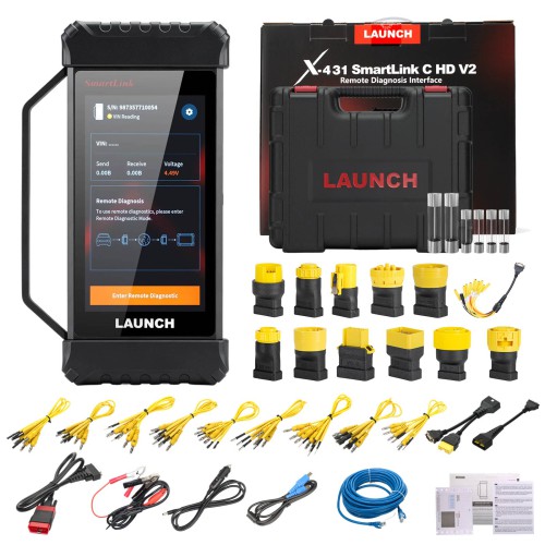 LAUNCH X-431 SmartLink C HD V2 Commercial Vehicle Overseas Online Expansion Package
