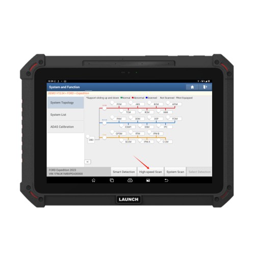 LAUNCH X431 PAD5 ELITE V2 Passenger Car Overseas Online Diagnostic Configuration Supports 40+ Resets, J2534, CANFD & DOIP, AI Voice Diagnostics