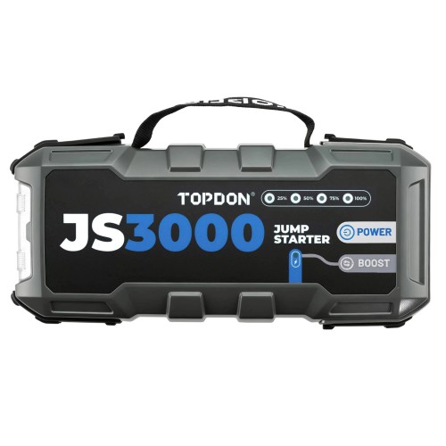TOPDON JS3000 3000 Peak Amp Jump Starter Power Bank for Vehicles JumpSurge3000