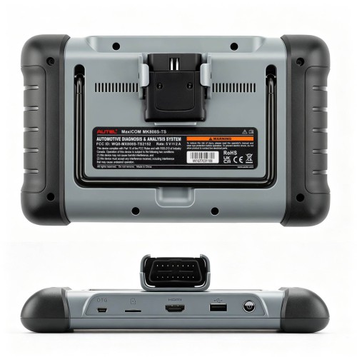 AUTEL MaxiCOM MK808S-TS Car Scanner, Bidirectional Tool with 36+ Service, All Systems Diagnoses, Top TPMS Relearn Programming Scanner, Bluetooth
