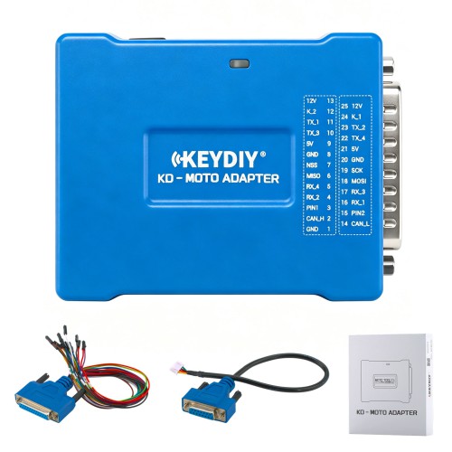 KEYDIY KD-MOTO Motorcycle Adapter Used with KD-X4, for HONDA, for YAMAHA, for 3rd-GEN DUCATI Motorcycles