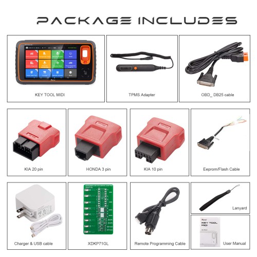 (Second-hand 99% New)XHORSE XDKMD0EN KEY TOOL MIDI Basic Version IMMO & TPMS 2-IN-1 Tool