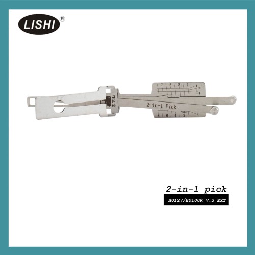 LISHI HU127/HU100R 2-in-1 Auto Pick and Decoder
