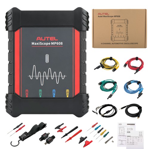 AUTEL MaxiScope MP608 4-Channel Automotive Oscilloscope for Advanced Vehicle Electrical Diagnostics