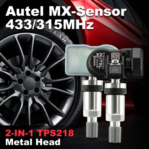 Autel MX-Sensor 433/315MHz 2-IN-1 TPS218 Metal Head
