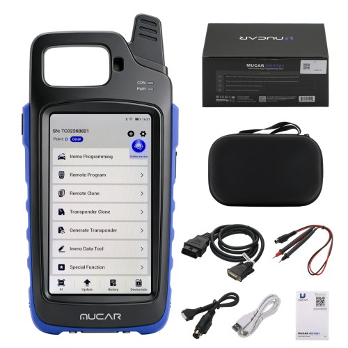 THINKCAR MUCAR KEY581 Key Programmer ALL-IN-ONE Professional Key Programming & OBDⅡ Diagnostic Tool