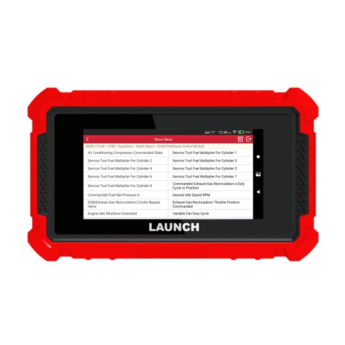 LAUNCH Creader Professional 719X AI OBD2 Scanner, 24 Functions, Bidirectional, CAN FD & DoIP Kostenlose Updates auf Lebenszeit