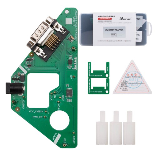 XHORSE XDNP61GL VOL.W KESSY Solderfree Adapter, Used with Multi-PROG, Key Tool Plus, Read IMMO Data without Disassembly