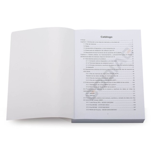 GODIAG Xhorse Multi Prog Mastering Programming Book (Spanish Version)