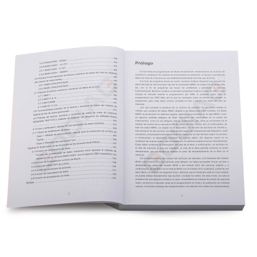 GODIAG Xhorse Multi Prog Mastering Programming Book (Spanish Version)