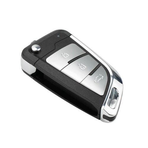 XHORSE XKKF26EN Knife II Style Flip Key 3 Buttons Second Generation Universal Wired Remote Key 5PCS