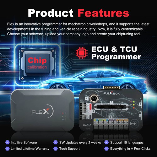 Magic Motorsport Magic FLK02 FLEX Full HW Kit TCU & ECU Programmer for New Users Basic Device Hardware Only