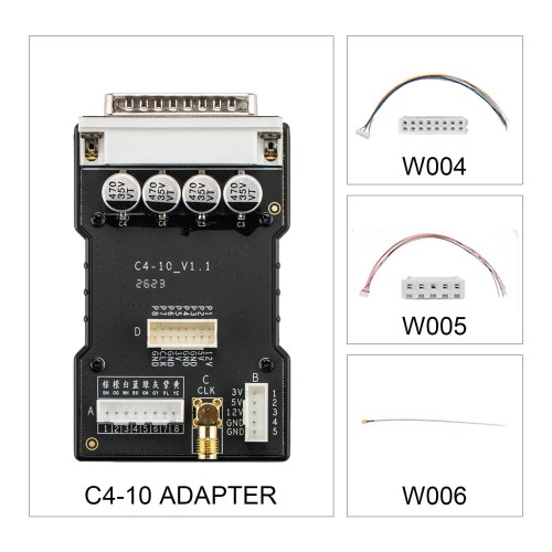 OBDSTAR C4-10 Adapter Kit BDM/JTAG Data Read/Write Adapter with Multi-ECU Compatibility