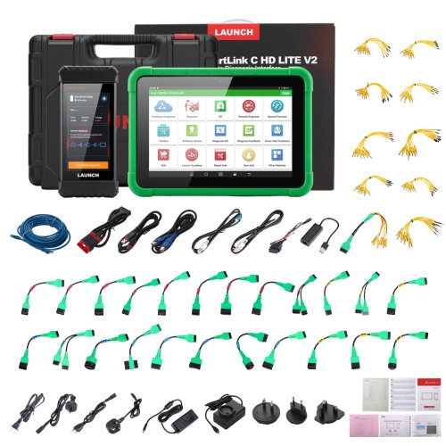 LAUNCH X-431 PRO3S+ V2 New Energy Overseas Online Diagnostics Configuration