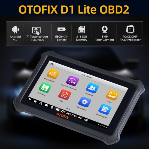 (Secondhand,95% New)OTOFIX D1 Lite OBD2 Car Diagnostic Scan Tool All System Diagnoses