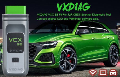 (Second hand,95% New)VXDIAG VCX SE DoIP PATHFINDER SDD OBDII Scanner Fit For Jaguar & Land Rover Car Diagnostic Tool