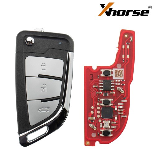 XHORSE XEKF21EN Style II Universal XE Series Smarty Remote With 3 Buttons Super English Version 5 pcs/lot