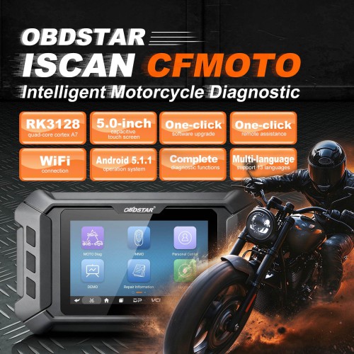 OBDSTAR iscan CFMOTO Intelligent Motorcycle Diagnostic Equipment for CFMOTO