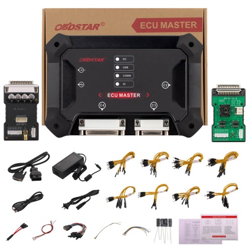 OBDSTAR ECU Master A+C+D Configuration for Passenger Car EV HD Truck ECM/TCM/BCM Cloning and Airbag/MVBM/SAS Reset