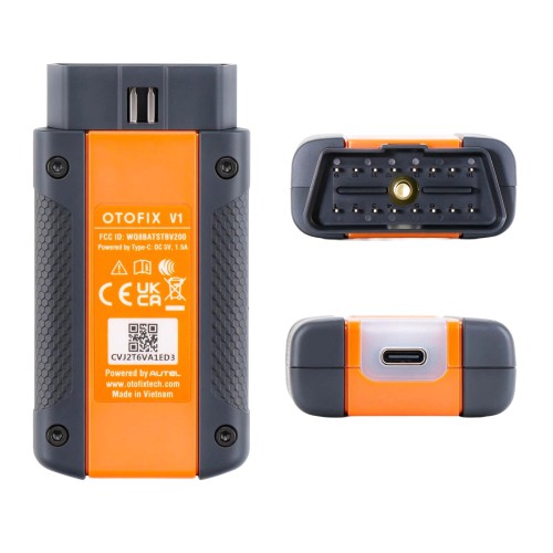OTOFIX D1 ProS2 Diagnostic Tool with 11600mAh Battery OE-level Diagnostics One-stop Cloud Solution with 10.1 inch Touchscreen