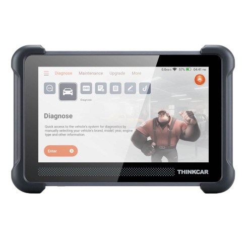 THINKSCAN 672 Diagnostic Scanner Supports CAN-FD Protocol, 28+ Languages, 28+ Reset Functions, IMMO Key Matching