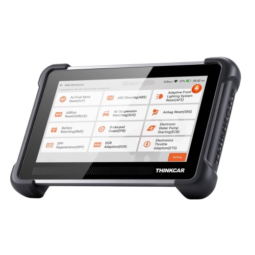 THINKSCAN 672 Diagnostic Scanner Supports CAN-FD Protocol, 28+ Languages, 28+ Reset Functions, IMMO Key Matching