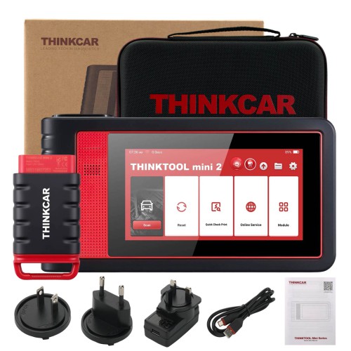 THINKTOOL MINI 2 OBD2 Diagnosetester Full System Bluetooth 6" Touchscreen 8MP Kamera 35+ Reset Funktionen