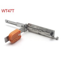 Auto Smart WT47T 2in1 decoder and pick tools( suitable for Saab)