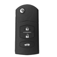 XHORSE XNMA00EN Wireless Universal Remote Key Mazda Style Flip 3 Buttons for VVDI Key Tool English Version 5pcs/lot