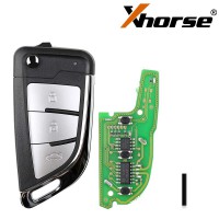 XHORSE XKKF21EN VVDI KNIFE 2 Style(Flip-3BTN) 5pcs/lot
