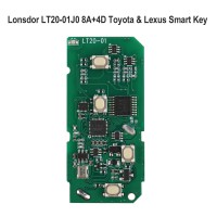 Lonsdor LT20-01J0 8A+4D Toyota & Lexus Smart Key Convert Smart Key Type Modify Frequency